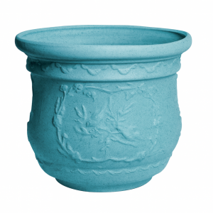 Pájaro azul verdoso mate