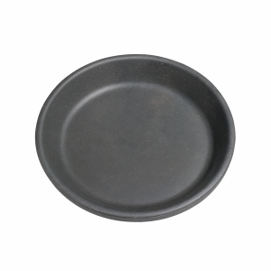 Plato negro antracita mate