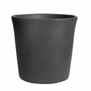Recta cuadrada negro antracita mate