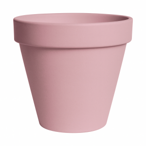 Maceta rosa pastel mate