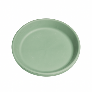 Plato verde agua mate