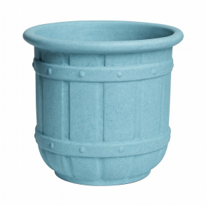 Cubo azul verdoso mate