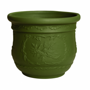 Pájaro verde oliva mate