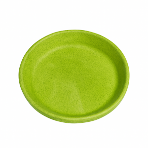 Plato verde selenio brillo