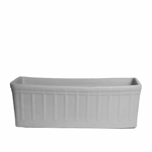 Jardinera gris mate