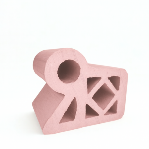 Pie macetón rosa pastel mate